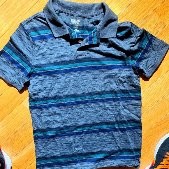 Mossimo collared shirt with striped design worn once - Picture 1 of 1